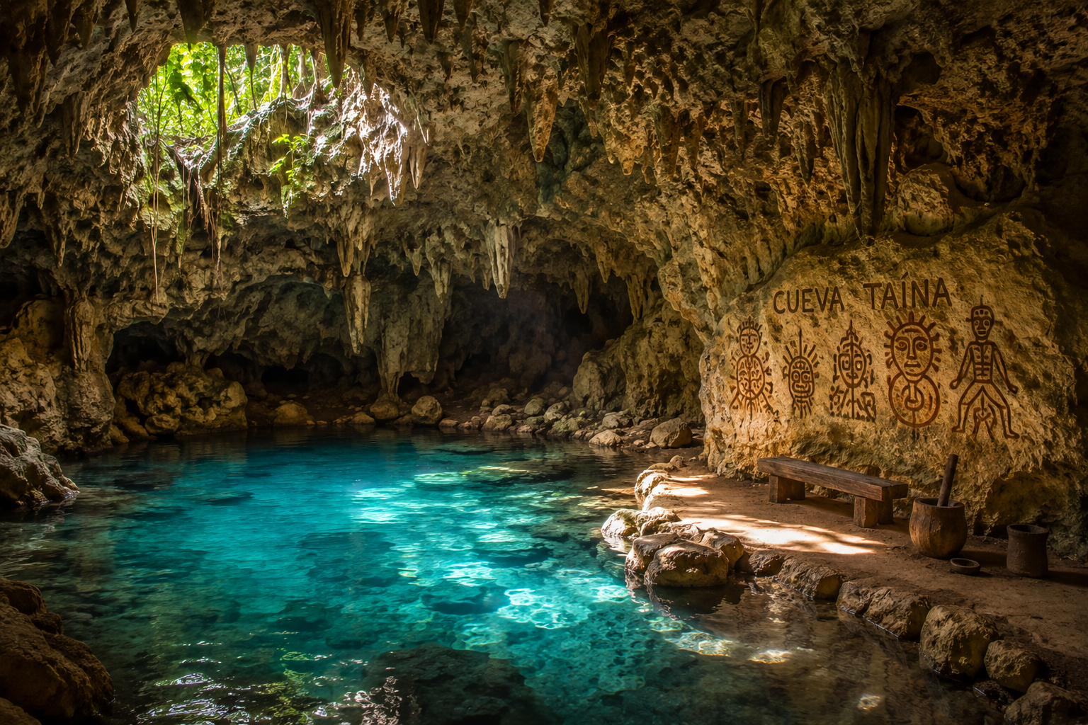 Mundo Taíno by Jhoraji, Cueva Azul & Playa Macao – foto 2